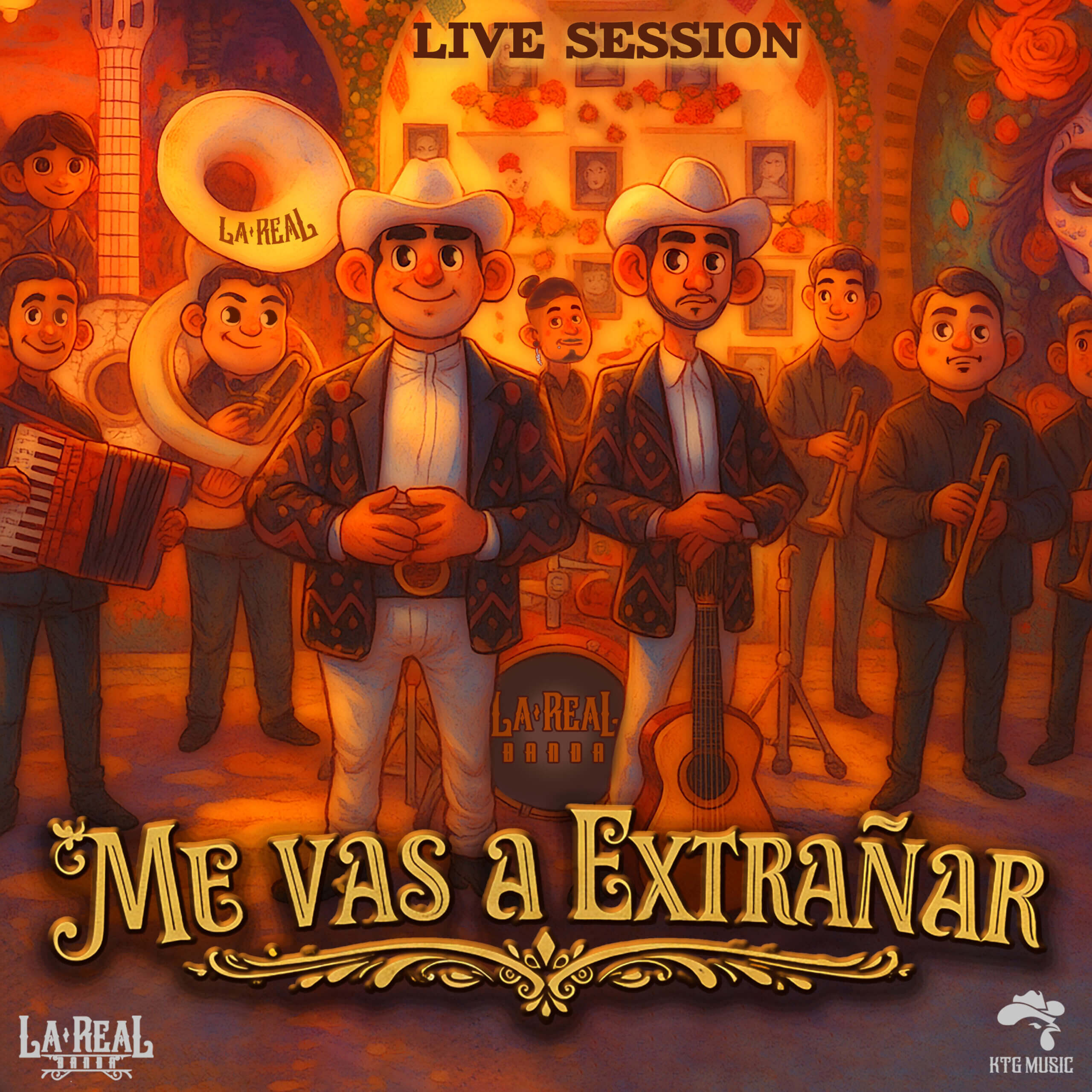 Me Vas Extrañar – Live Session